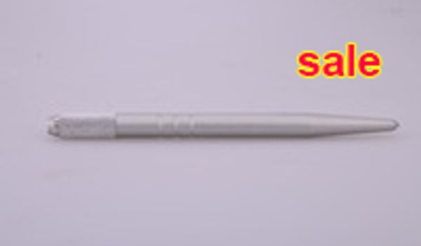 

wholesale-10pcs mini aluminum permanent manual tattoo eyebrow makeup pen for permanent makeup cosmetic eyebrows tattooing supplies