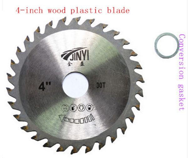 Lâmina de serra de liga de 4 polegadas carboneto de madeira lâmina de serra / disco de corte de serragem de madeira rebarbadora