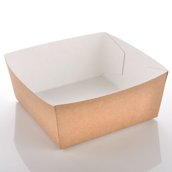 

одноразовые крафт-бумага кубок картофель фри экологически чистые жареная курица попкорн десерт коробка ну вечеринку пищевой пакет 100 шт