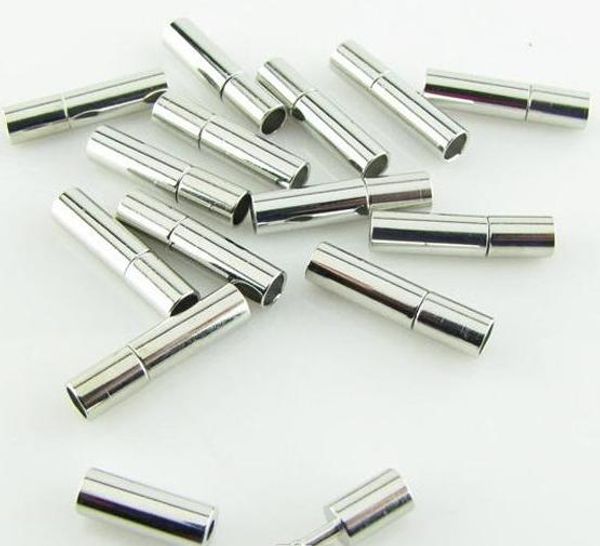 

Stainless Steel Bayonet Clasps For 3mm Leather Cord 100pcs/lot