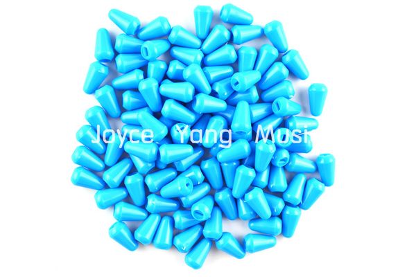 

100pcs sky blue 5 way switch tips caps for fender strat style electric guitar wholesales