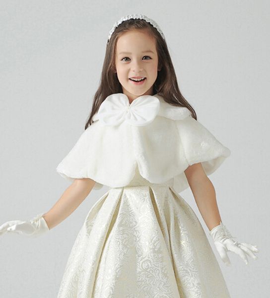 poncho girl dress