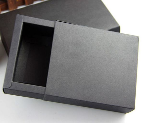 20 16 7 4 5cm large black drawer gift box cardboard black craft