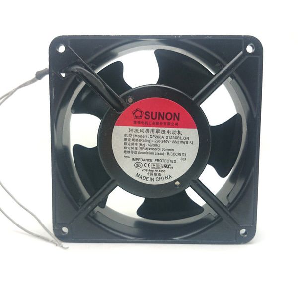 

original sunon dp200a 2123xbl.gn axial cooling fan 120x120x38mm 230v 2850rpm