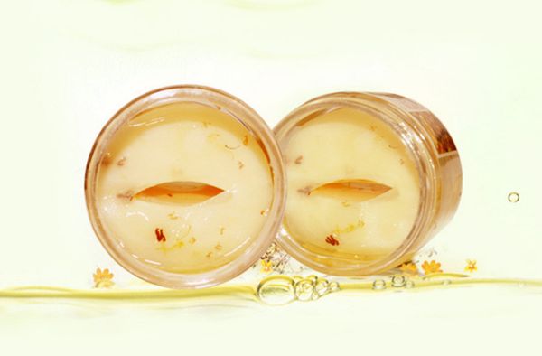 

dropshipping 80pcs/bottle golden osmanthus eye mask patch eye care moisturizing anti age remove eye pouch fine lines fading dark circle