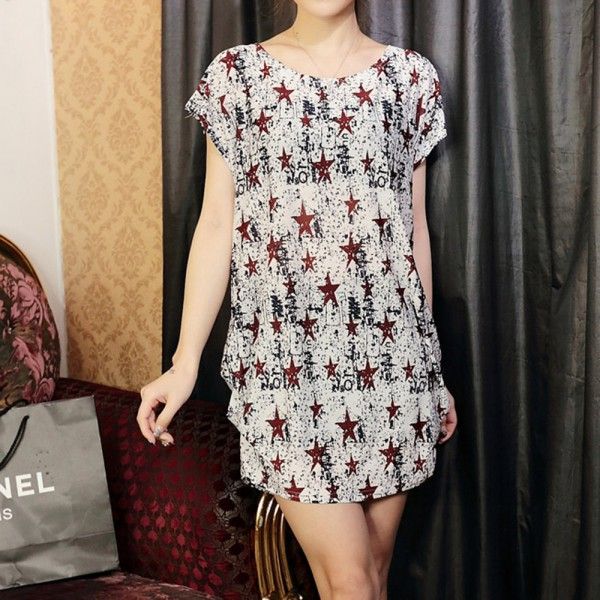 

korea t-shirt sales casual women's short shirt o-neck blend t wholesale-2015 female loose sleeve cotton summer hitoo, Black