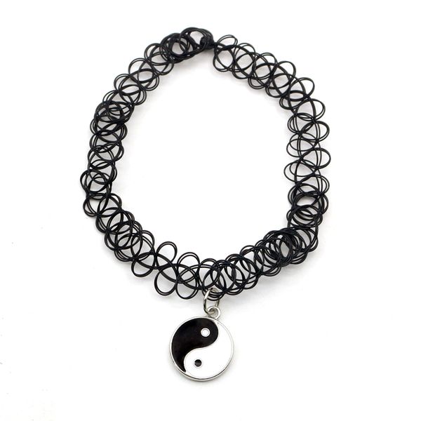 collier ras de cou yin yang collier ras de cou yin yang