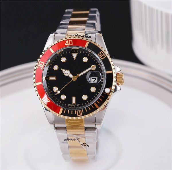 

2018 NEW 40mm automatic date luxury fashion men and women of the steel belt movement quartz clock men TOP watch @AR2140
