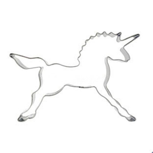 

wholesale- unicorn egg shape vegetable biscuit cookie cutter tools baking mold stainless steel toy for home chinese kitchen supplies