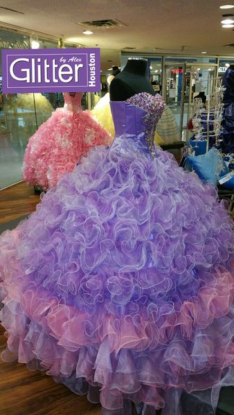 

glittering colorful crystal quinceanera dresses sixteen ball gowns dress organza ruched vestidos 15 ragazza party prom dress ing, Blue;red