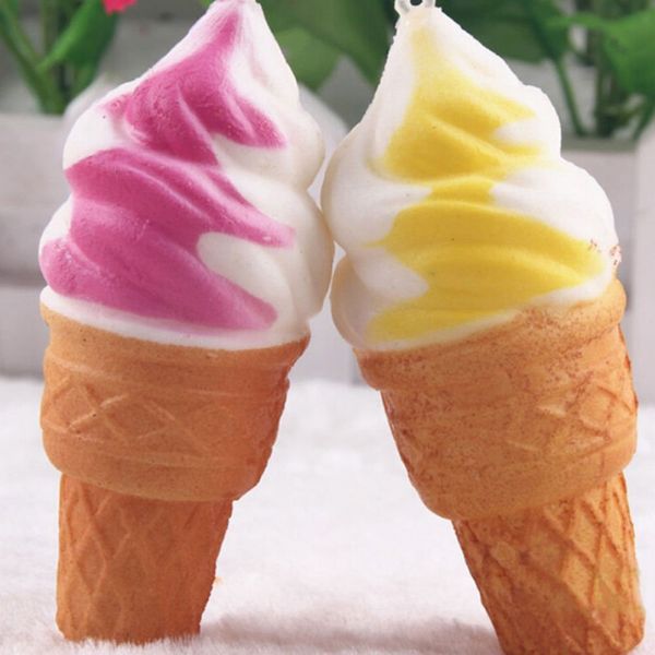 

wholesale- lovely soft squishy ice cream phone charms straps pendant gifts slow rising toy