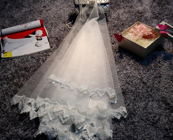 Wedding Veils Tulle Wedding Veil Styles Wedding Veiled One Layer