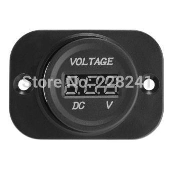 

wholesale-car truck motorcycle dc voltmeter voltage meter led digital display 4-26v