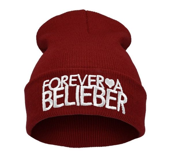 

wholesale-2015 new winter beanie belieber for men/women hat beanies knitted warm hip hop caps bonnet gorro invierno skullies, Blue;gray