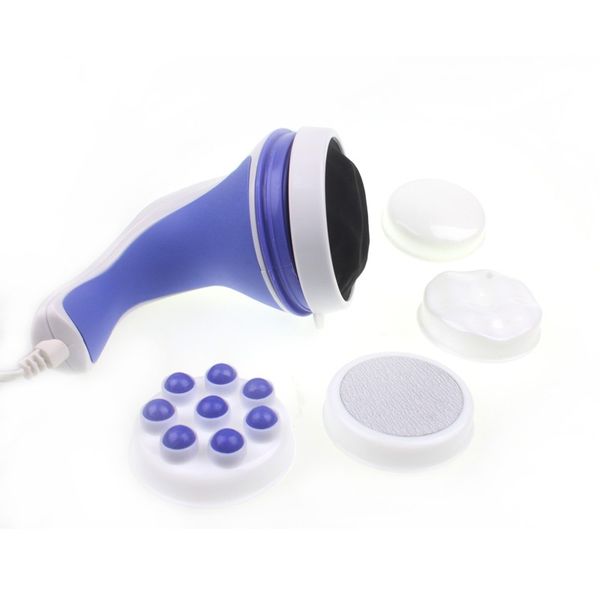 

full with massager weight 5 heads tone body new relax slimming full spin reducing device massage body apparatus kccuu