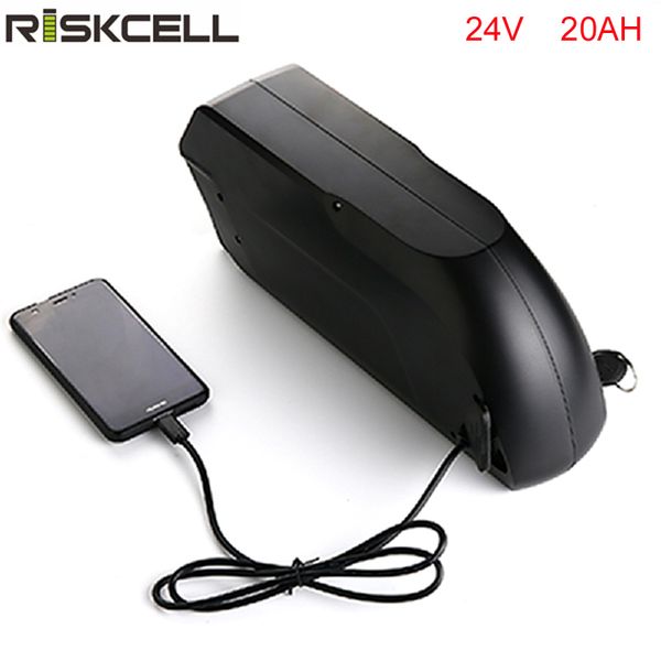 

deep cycle tigershark electric bike battry 24v 20ah li ion battery pack with bms and charger