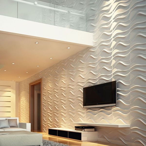 

waterproof fashion design europe moisture-proof embossed 3d board wall for bedroom 50*50cm 4pcs per sqm anti-static 3d art wallpaper