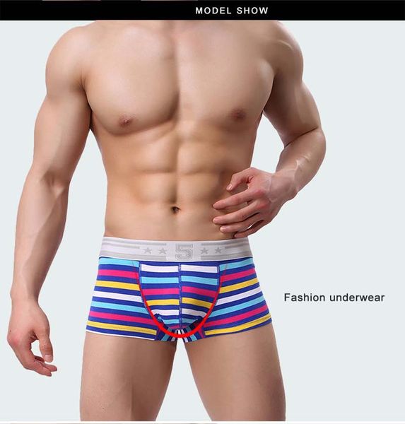 

2017 limited new arrival mens boxer breathable shorts boxers homme cuecas masculina homewear brand fashion men's casual underpants, Black;white