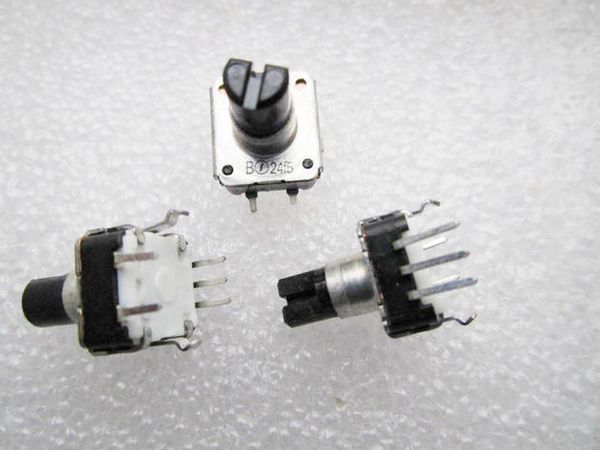 Nobility nobre codificador switch pulso 24 potenciômetro digital eixo de 12mm