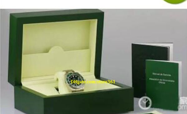 

luxury watches luxury watches 40mm 116610lv ceramic green dial/bezel new style random serial automatic fashion brand men's watch, Slivery;brown