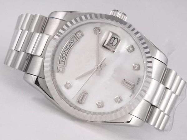 

2017 новые прибытия высокое качество роскошные алмазы циферблат модный бренд мужские часы мужские автоматические стальные наручные часы для мужчин смотреть бесплатная доставка