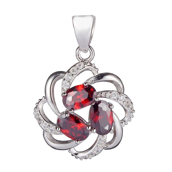 

925 sterling silver fashion pendants shinning recommend noble generous s-3734 romantic red cubic zirconia favourite sellers brand new