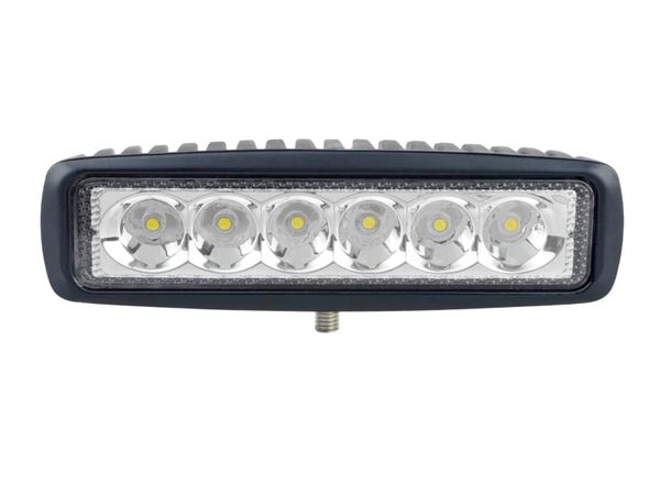 

6'' 18w led work light white light mini led bar 18w spot flood motorcycle led drl light bars 12v 24v atv offroad light