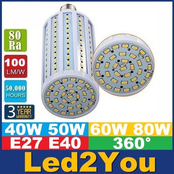 

e40 b22 e27 мозоли ид ве smd 5730 вока моно 40w 50w 60w 80w веодиодне ламп 360 ђгол ac