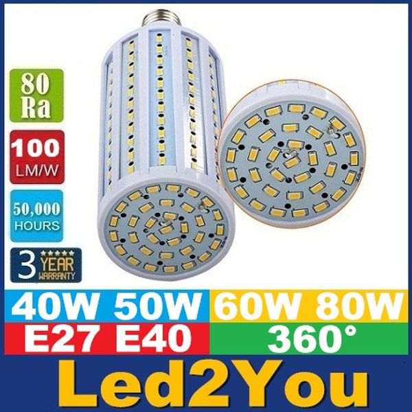 

e40 b22 e27 мозоли ид ве smd 5730 вока моно 40w 50w 60w 80w веодиодне ламп 360 ђгол ac