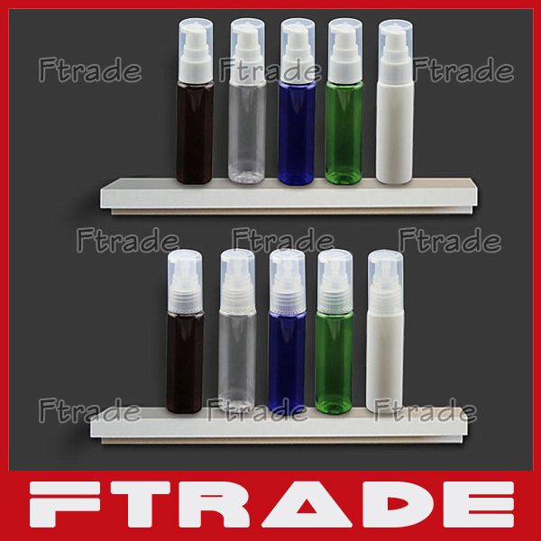 

wholesale- 30ml 10pcs/lot,dark blue spray bottle, cream bottle,clear empty plastic jar pump lotion bottle bottling duckbill bottle