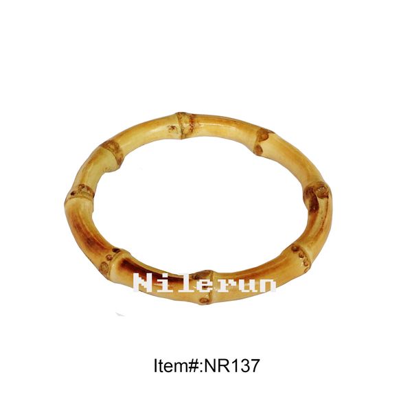 

fashion healthy real natural bamboo bangle bracelet, Black