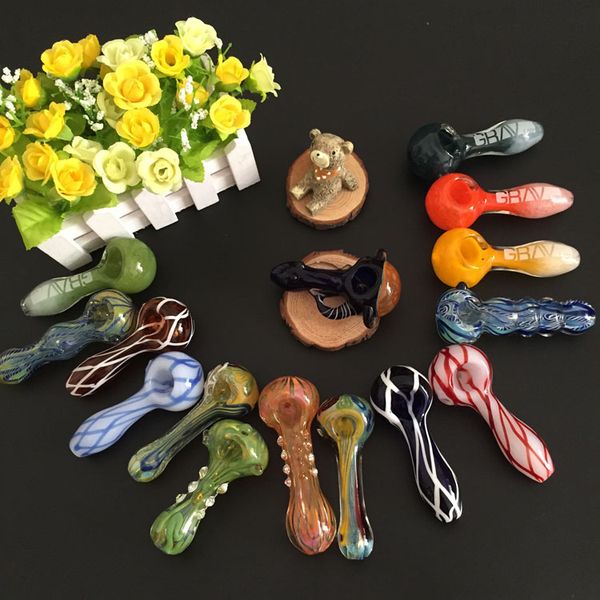 

water galss bongs Spoon Pipes Manufacturer Mini SMOKING PIPES Hand Blown pipe for smoking Bongs DHL free shipping