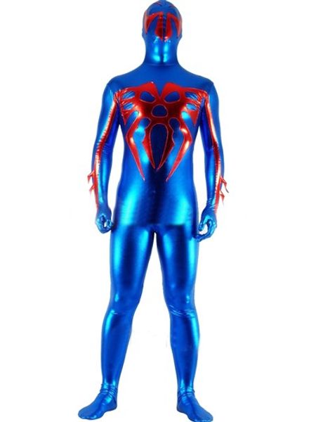 

spider-man 2099 superhero costume halloween party cosplay zentai suit, Black;red