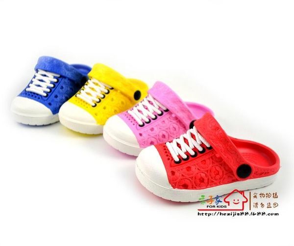 

2016 лето претворк Детская обувь девушки мальчики обувь дышащие дети тапочки мальч