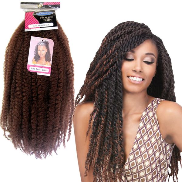 Afro Twist Braid Hair Super Quality Afro Kinky Braid Braiding 100