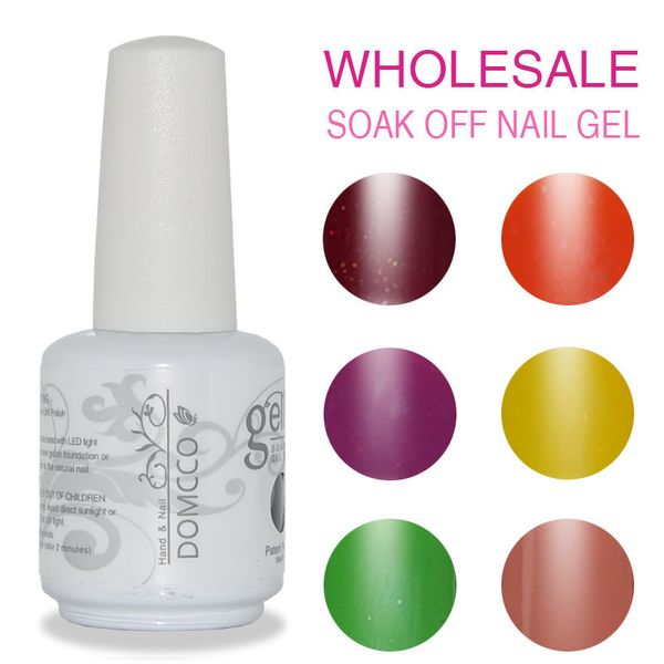 

200pcs/lot dhl/tnt/fedex gelish gel nail polish soak off led/uv nail gel lacquer set+base coat+coat, Red;pink