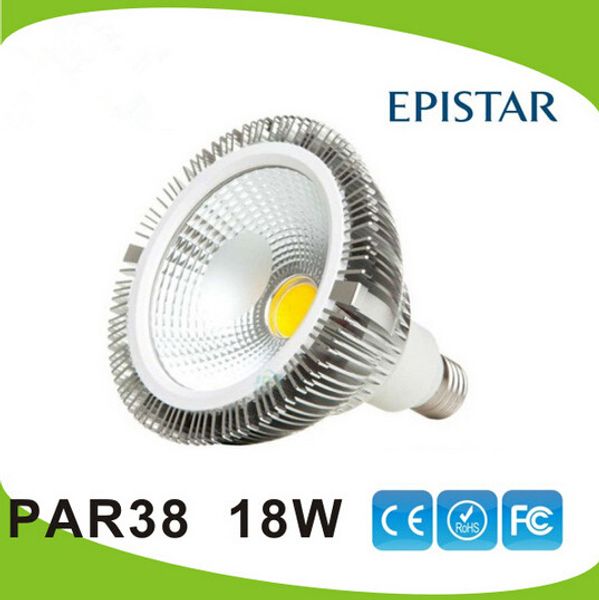 

warranty 3 years + e27 par38 cob led bulbs light 18w dimmable 90-260v warm pure cool white led spotlights wholesale