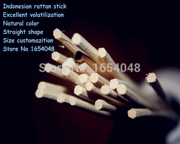 

wholesale- 1000pcs/lot 3x 250mm white color indonesian rattan reed diffuser sticks, essential oil reed diffuser replacements rattan stick