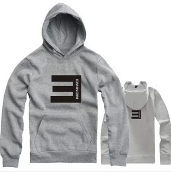 

wholesale-2015 new brand eminem hoodies men and women loose hooded thick cotton sports hoody printed eminem couples mens sweatshirt, Black