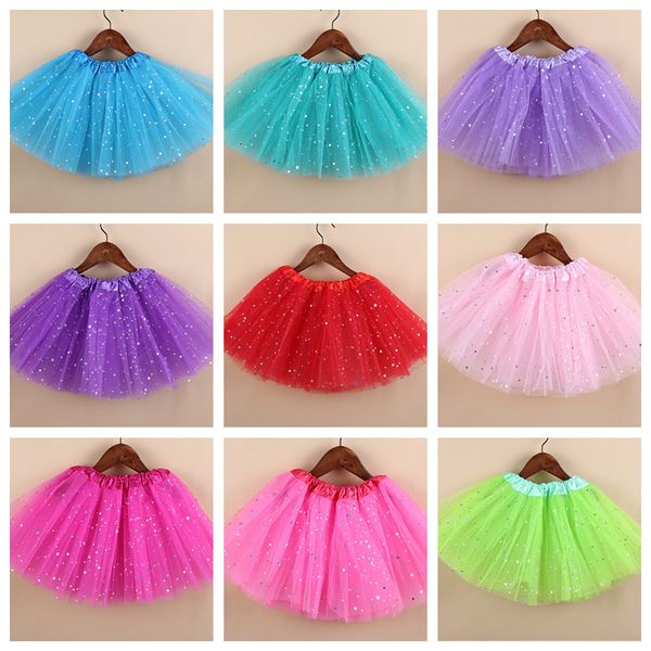 

4-10y christmas girls glitter ballet tutu skirt children pettiskirt princess skirt dancewear kids clothes girls clothing