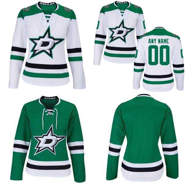 

Lady Dallas Stars Jersey 2 Dan Hamhuis 5 Jamie Oleksiak 23 Esa Lindell 29 Greg Pateryn 30 Ben Bishop 33 Marc Methot Custom Hockey Jerseys