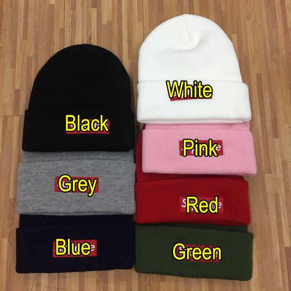 

7 colors Popular Headgear Winter hat autumn winter warm knitted hat ski hat cap wool cap hip hop knitting cap A++++
