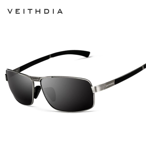 

veithdia марка мужские солнцезащитные очки поляризованные солнцезащитные очки вождения oculos de sol masculino очки аксессуары для мужчин 24, White;black