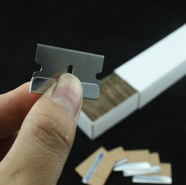 

углеродистая сталь 100-blade / коробки безопасность скребок нож бритвенных лезвий замены для автомобиля оберточной mo-74