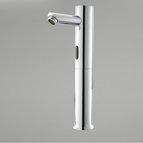 

Hot! Free Shipping - Brass hands touch free Bathroom Basin Faucet Automatic Touchless Chrome Sensor Faucet A-FRD003