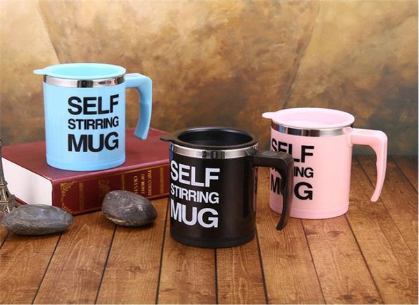 

creative coffee mug gifts stainless mugs strange electric automatic mixer cup lazy with new glass electric originality an stirring stee fcpd