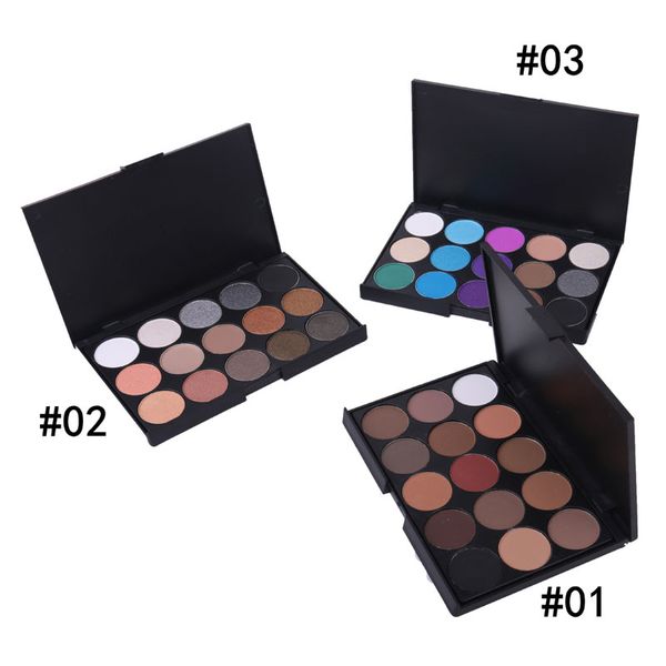 

professional 15 colors warm nude matte shimmer eyeshadow palette makeup cosmetic 200 pcs by dhl 6850