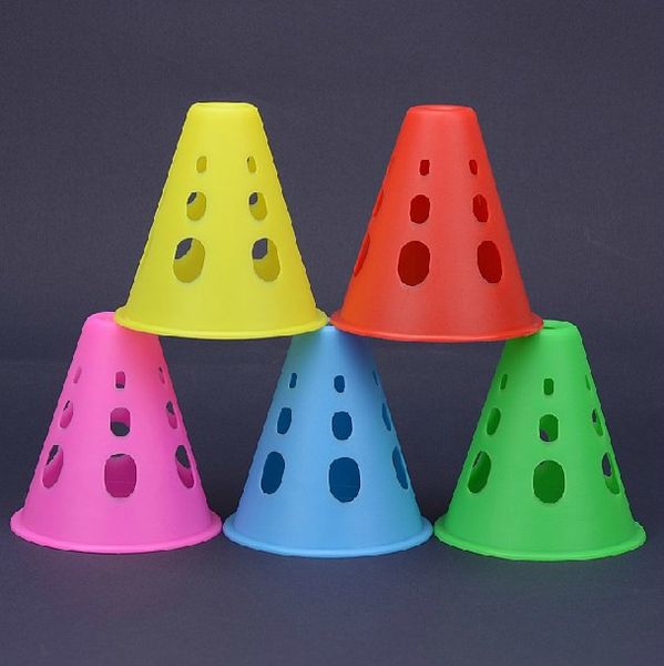 

wholesale-anti-wind inline skate agility training marker slalom roller skating marking cones tyle slalom skate pile cup,conos slalom