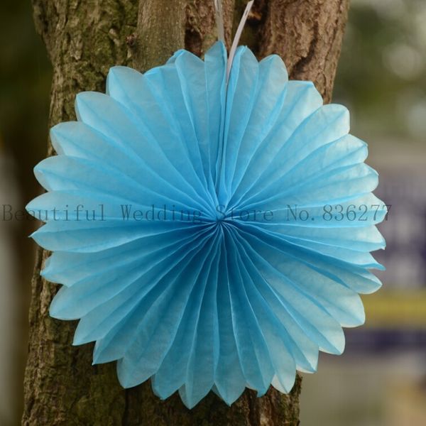 8inch Tissue Paper Fan Diy Wedding Supplies Pinwheel Backdrop