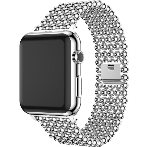 

Новый модный роскошный ремешок из нержавеющей стали для Apple Watch 42мм 38мм ремешок зо
